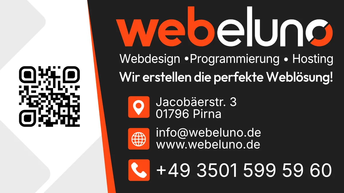 webeluno GmbH - Internetagentur aus Pirna
